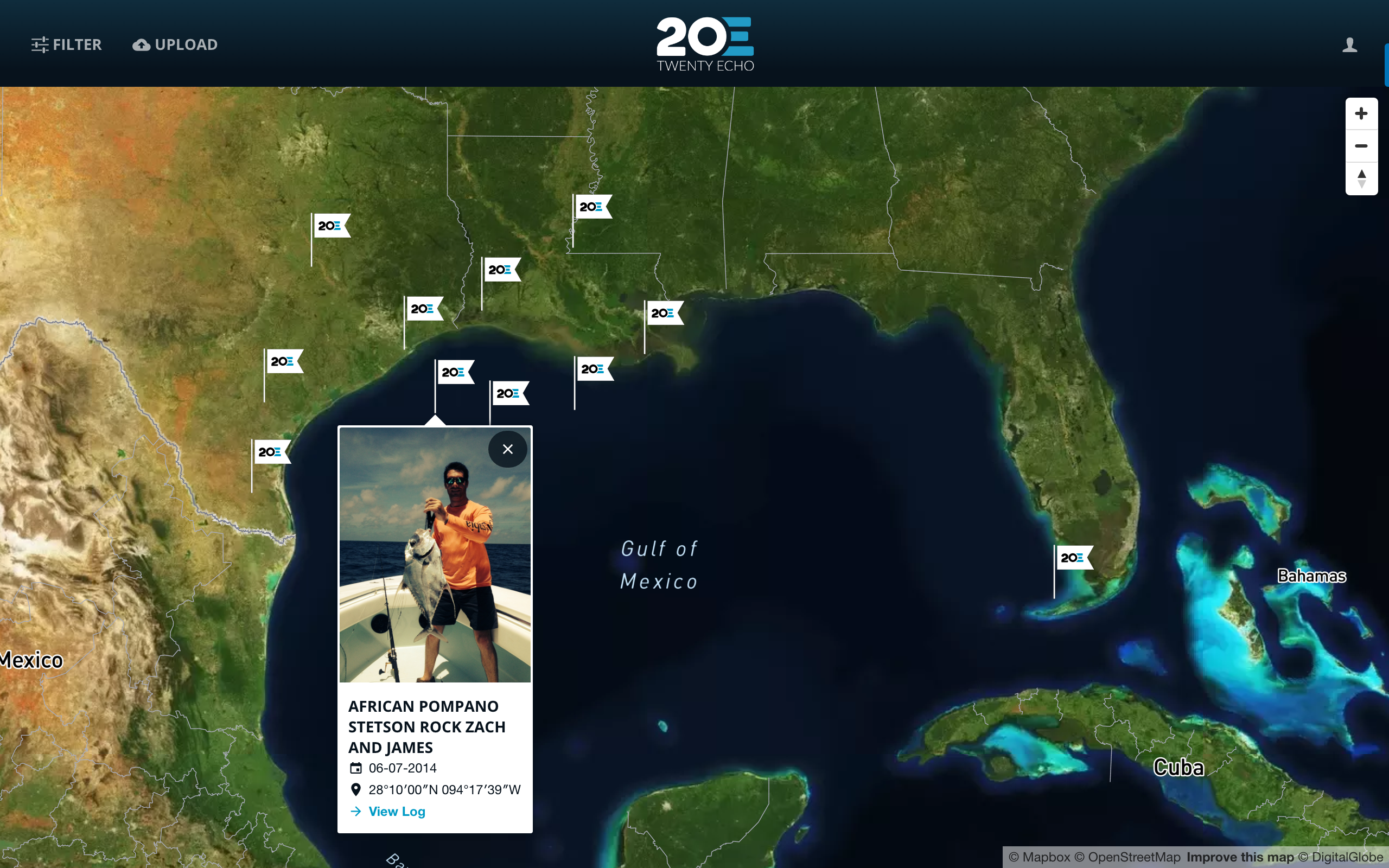 Fishing Log Mapping
